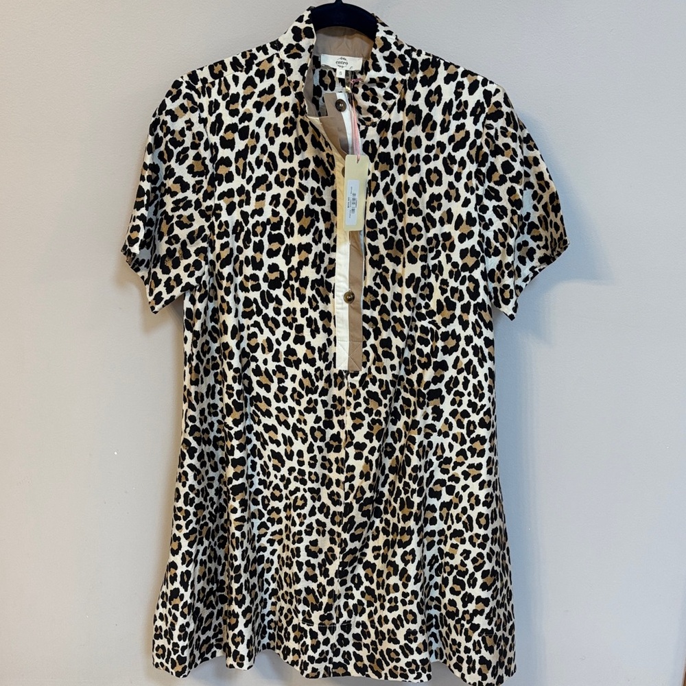 Entro Leopard Print Dress
